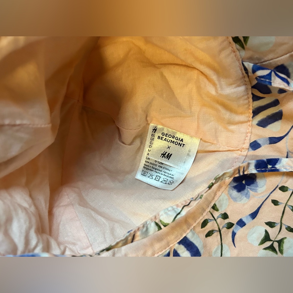 H&M x Georgia Beaumont Seersucker Dress - 12 months - Picture 7 of 7